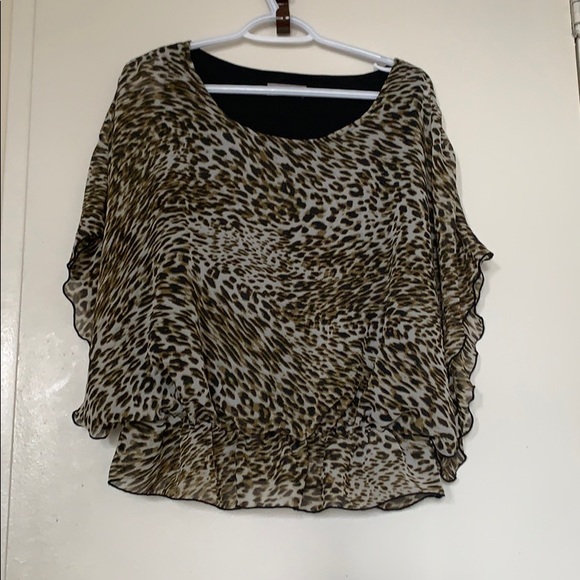 MISSY B Chiffon Top - Picture 1 of 4